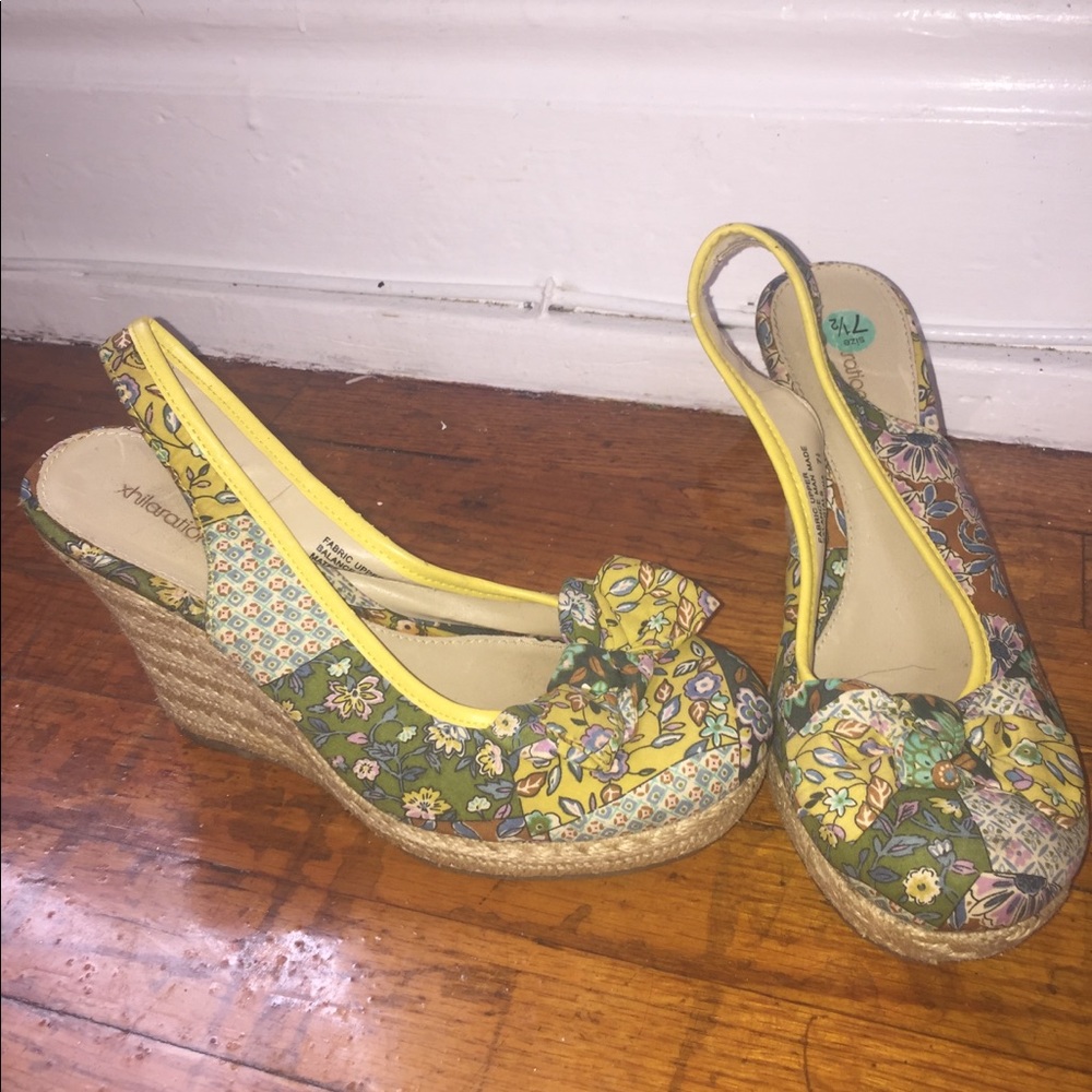 Women’s Floral wedges